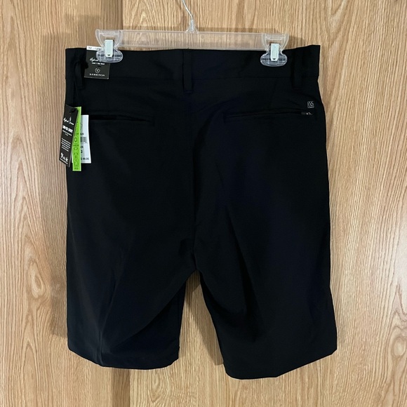 NWT Black Swim & Land Shorts with Zippered Pockets - Picture 3 of 5